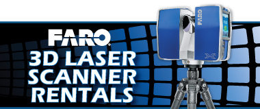3D laser scanner rental